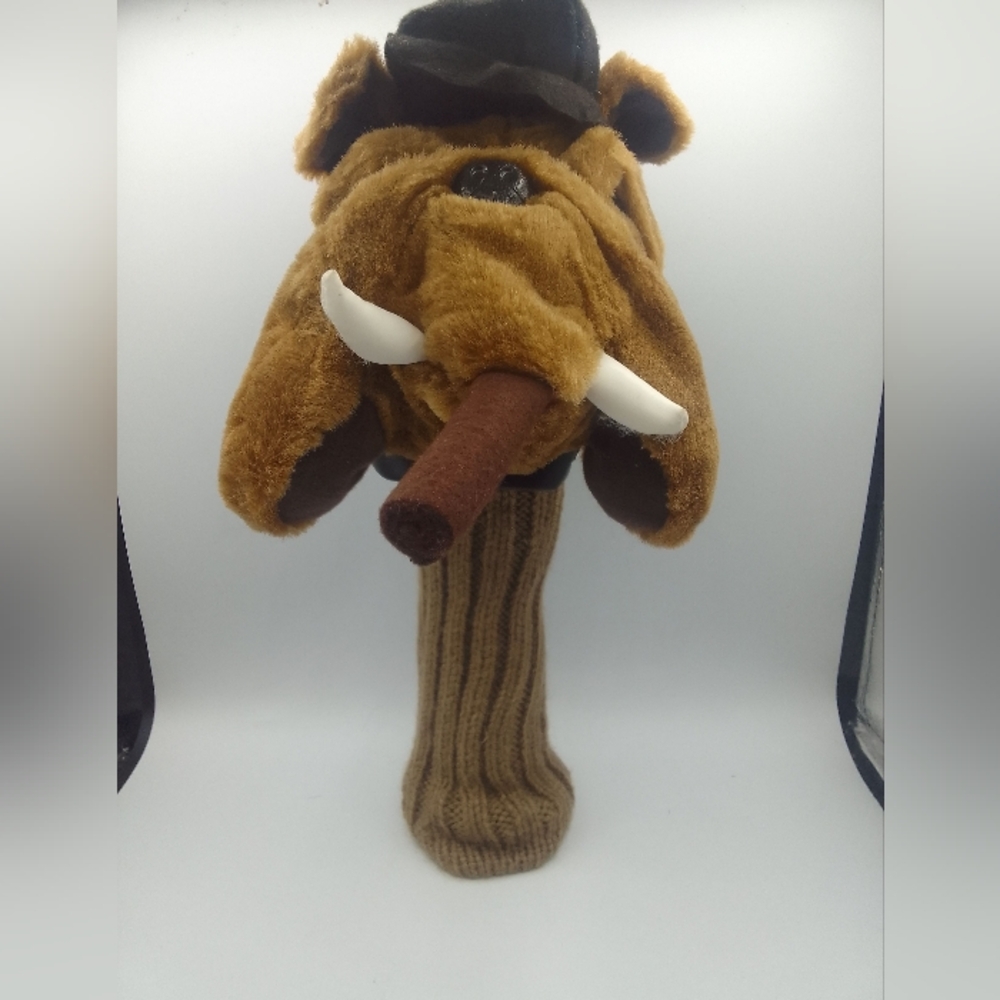 Brown Bulldog Golf Club Headcover